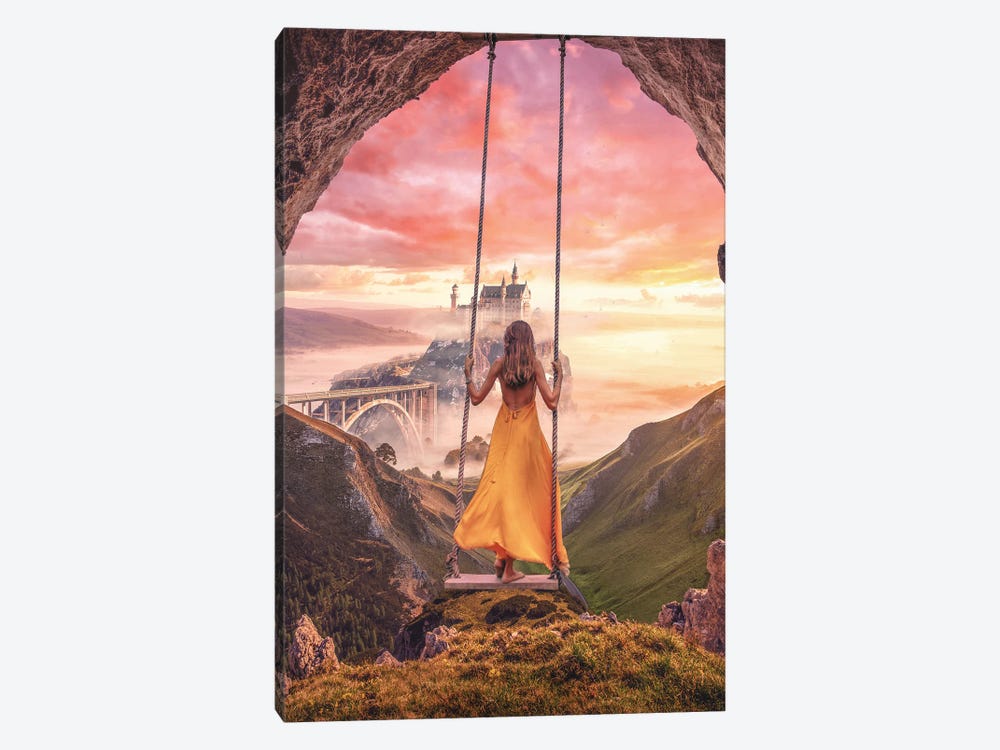 Magical View by Diego Hernandez 1-piece Art Print
