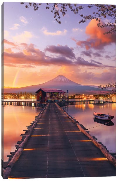 Mt. Fuji Canvas Art Print - Diego Hernandez