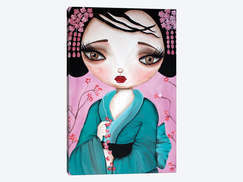 Little Geisha by Dottie Gleason 1-piece Art Print