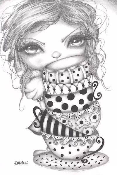 Animated & Comic Strip Characters: Peek A Boo Alice by Dottie Gleason