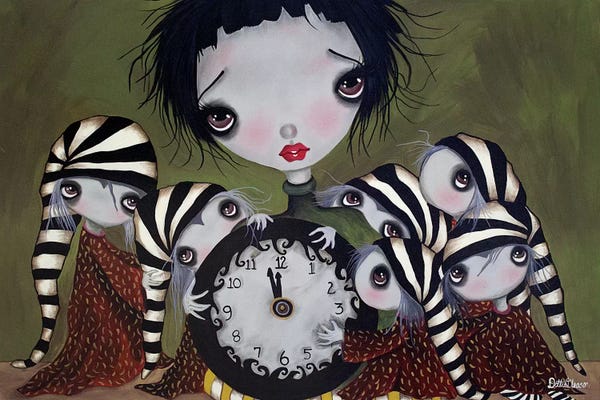 Clocks: Sleepless Nights by Dottie Gleason