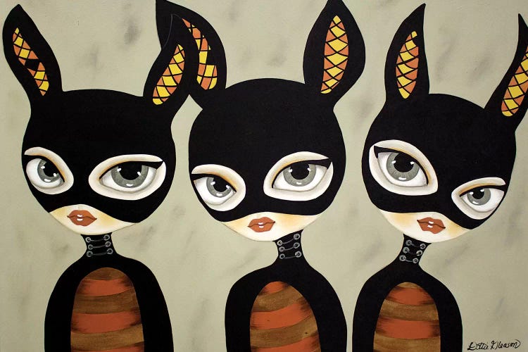 Three Of A Kind by Dottie Gleason wall art