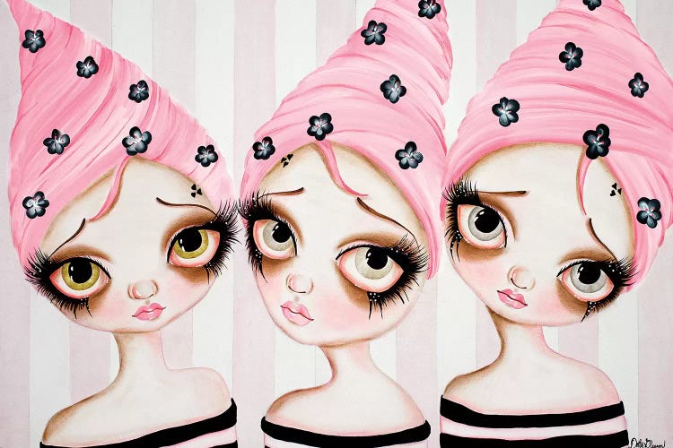 Un Deux Trois II by Dottie Gleason wall art