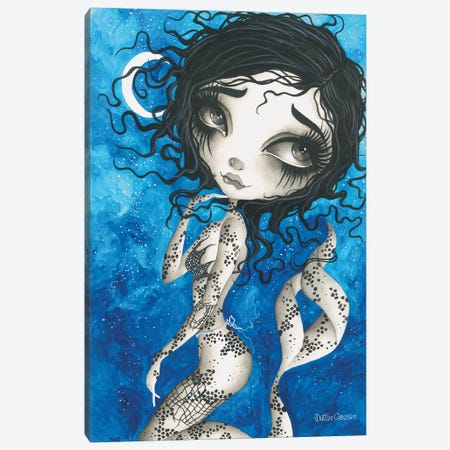 Life Of A Mermaid Canvas Print #DGL175} by Dottie Gleason Canvas Artwork