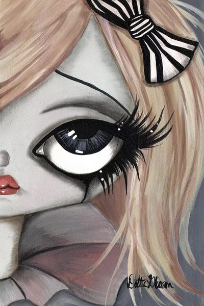 Amellie by Dottie Gleason framed canvas print