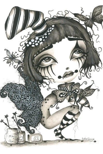 Goth Art: Samara by Dottie Gleason