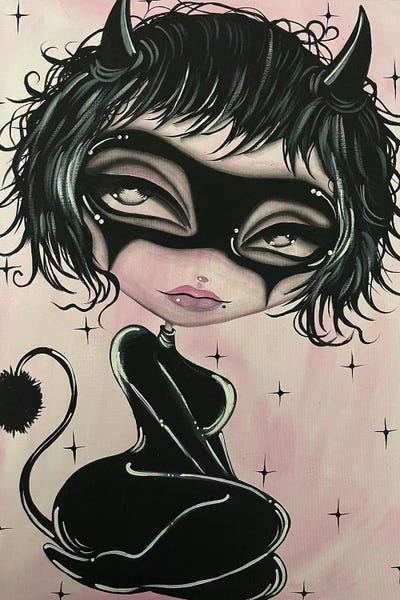 Star by Dottie Gleason framed canvas print