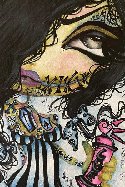 Love by Dottie Gleason canvas print