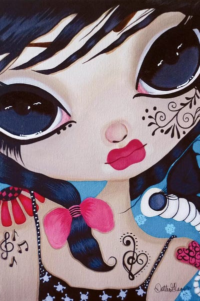 Angelique by Dottie Gleason canvas print