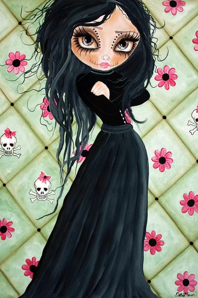 Day Of The Dead # 3 by Dottie Gleason framed wall art