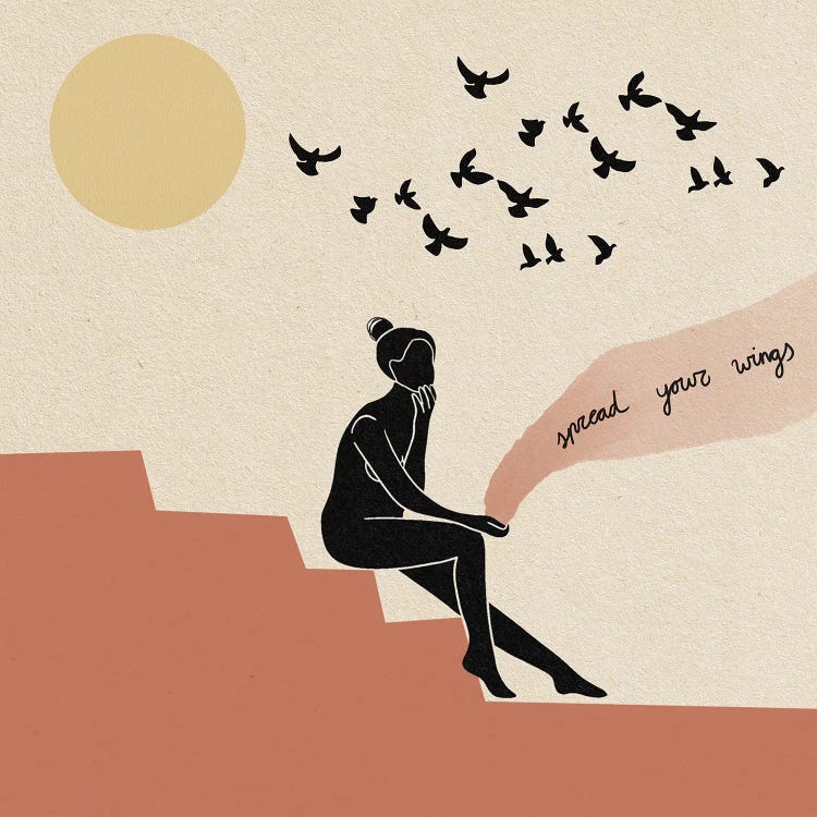 Spread Your Wings by Danica Gim wall art