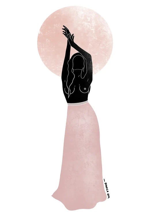 Reaching For The Moon by Danica Gim wall art