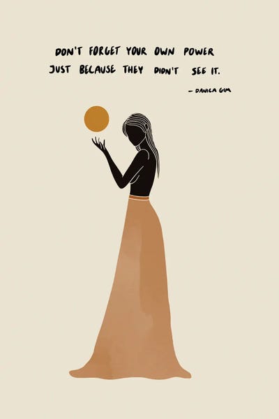 Inspirational Office: Own Power by Danica Gim