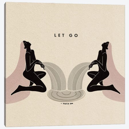 Let Go Canvas Print #DGM33} by Danica Gim Canvas Artwork