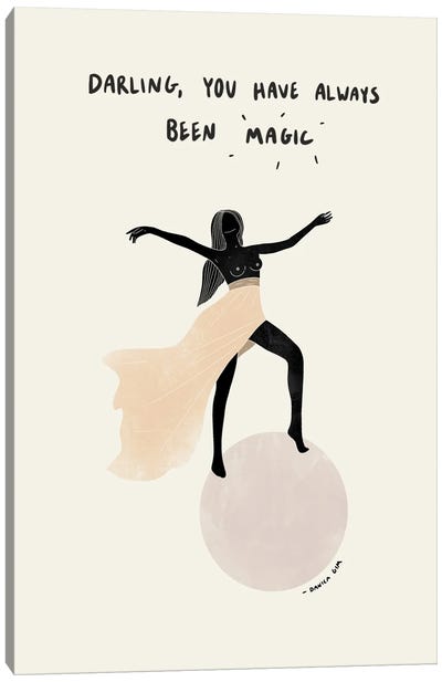 You Are Magic Canvas Art Print - Danica Gim