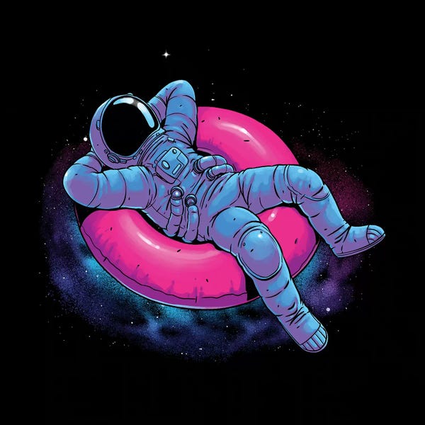 Kids Inspirational Art: Floating Dream by Digital Carbine