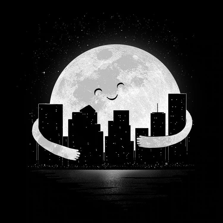 Goodnight by Digital Carbine wall art