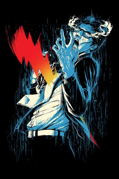 High Voltage by Digital Carbine acrylic art print