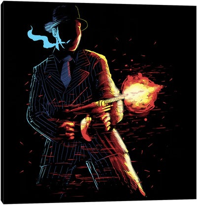 Mafioso Canvas Art Print - Digital Carbine