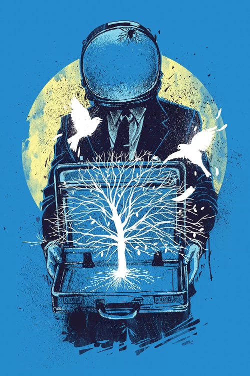 A New Life by Digital Carbine wall art