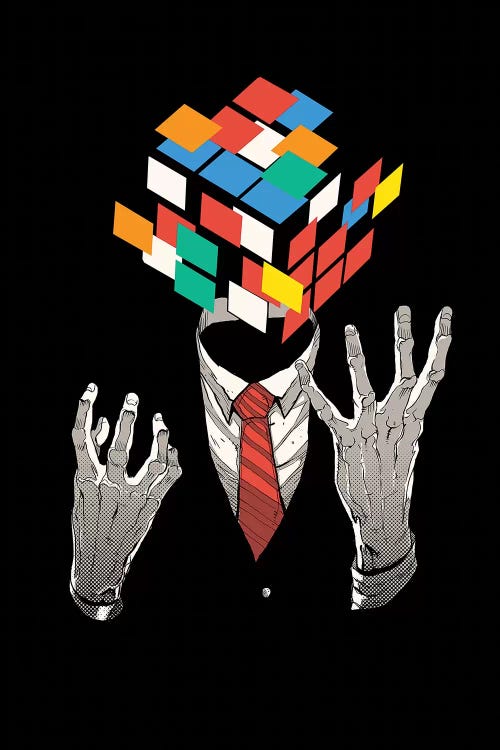 Mind Game by Digital Carbine wall art