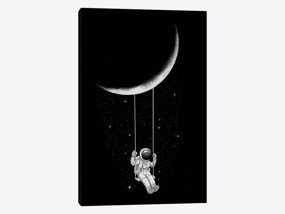 Moon Swing by Digital Carbine 1-piece Art Print