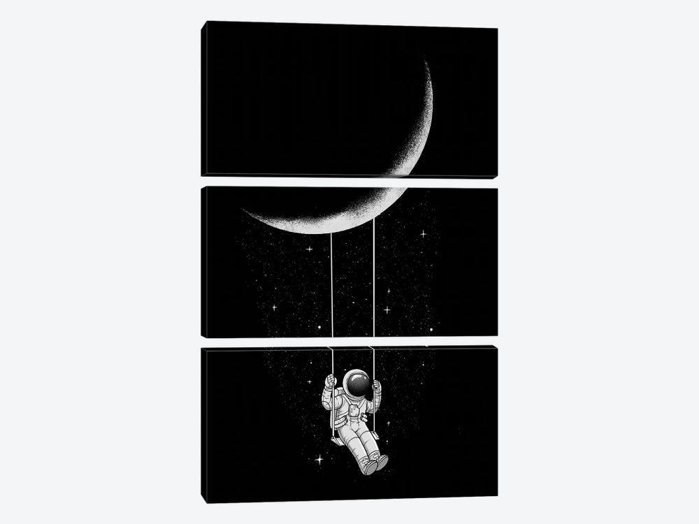 Moon Swing by Digital Carbine 3-piece Art Print