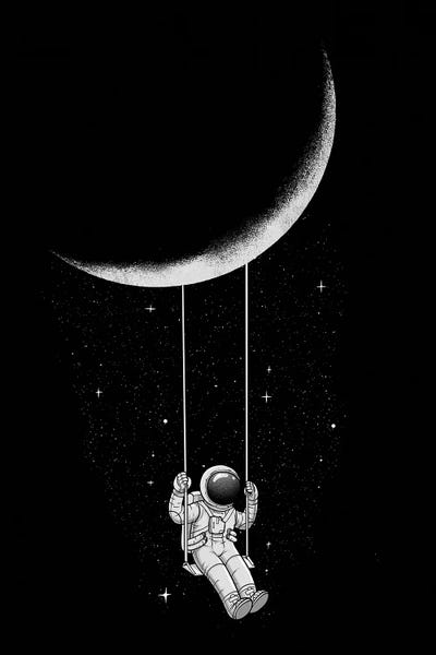 Space Fiction: Moon Swing by Digital Carbine