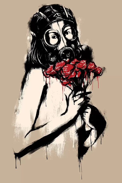 The Last Flower by Digital Carbine wall art