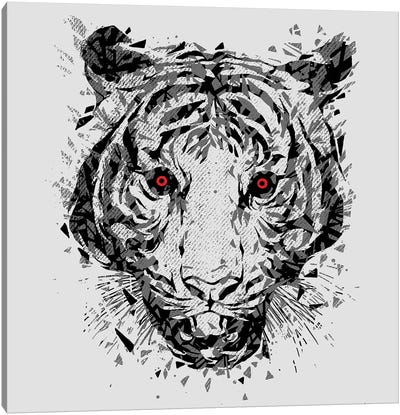 Wild Eyes Canvas Art Print - Tiger Art