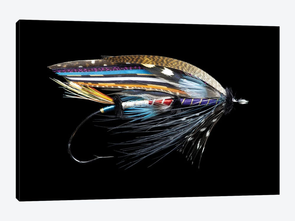 Atlantic Salmon Fly designs. 'Fleming' by Darrell Gulin 1-piece Art Print