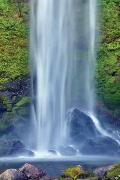 Darrell Gulin: Elwha Falls Columbia River Gorge National Scenic Area, Oregon by Darrell Gulin
