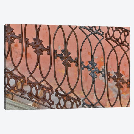 Guanajuato in Central Mexico. Buildings with fancy ironwork Canvas Print #DGU72} by Darrell Gulin Canvas Wall Art
