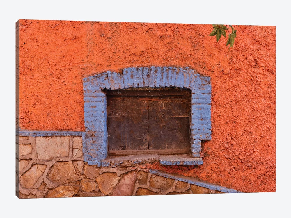 Guanajuato in Central Mexico. Old shuttered window by Darrell Gulin 1-piece Canvas Wall Art
