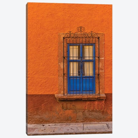 San Miguel De Allende, Mexico. Colorful buildings and windows Canvas Print #DGU92} by Darrell Gulin Canvas Artwork