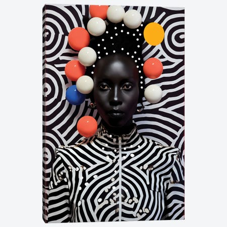 African High Fashion II Canvas Print #DGW118} by Digital Wild Art Art Print