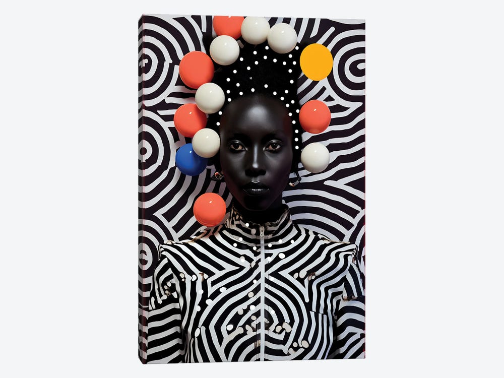 African High Fashion II by Digital Wild Art 1-piece Canvas Wall Art