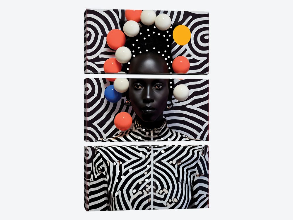 African High Fashion II by Digital Wild Art 3-piece Canvas Art