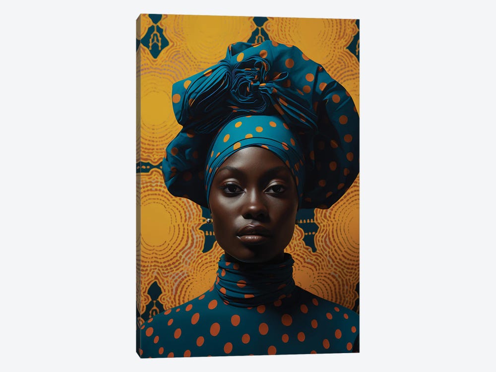 African High Fashion VI by Digital Wild Art 1-piece Art Print