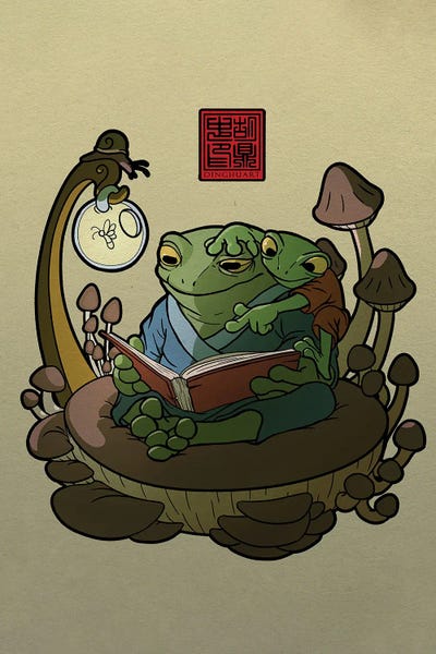 Reading: Froggy Storytime by Dingzhong Hu