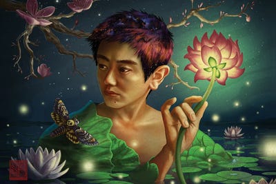 Trasient States by Dingzhong Hu canvas print