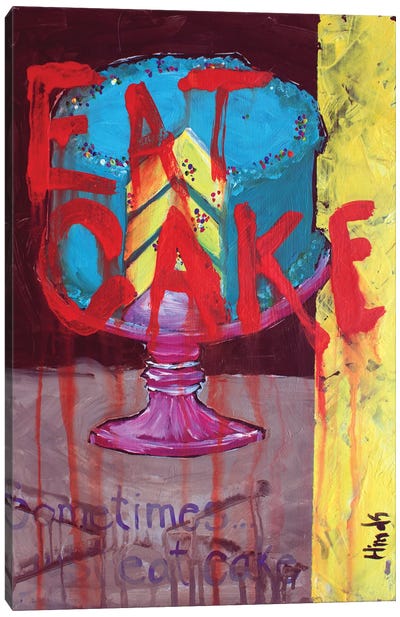 Cake Canvas Art Print - David Hinds