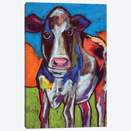 Cow Town Canvas Print #DHD106} by David Hinds Art Print