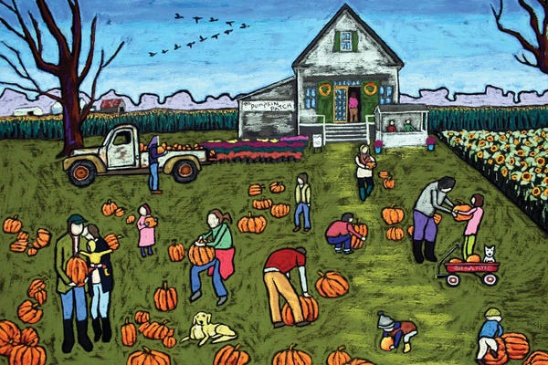 Farms: The Great Pumpkin Hunt by David Hinds