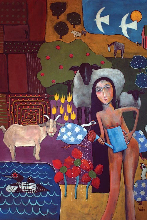 Eves Plight by David Hinds wall art