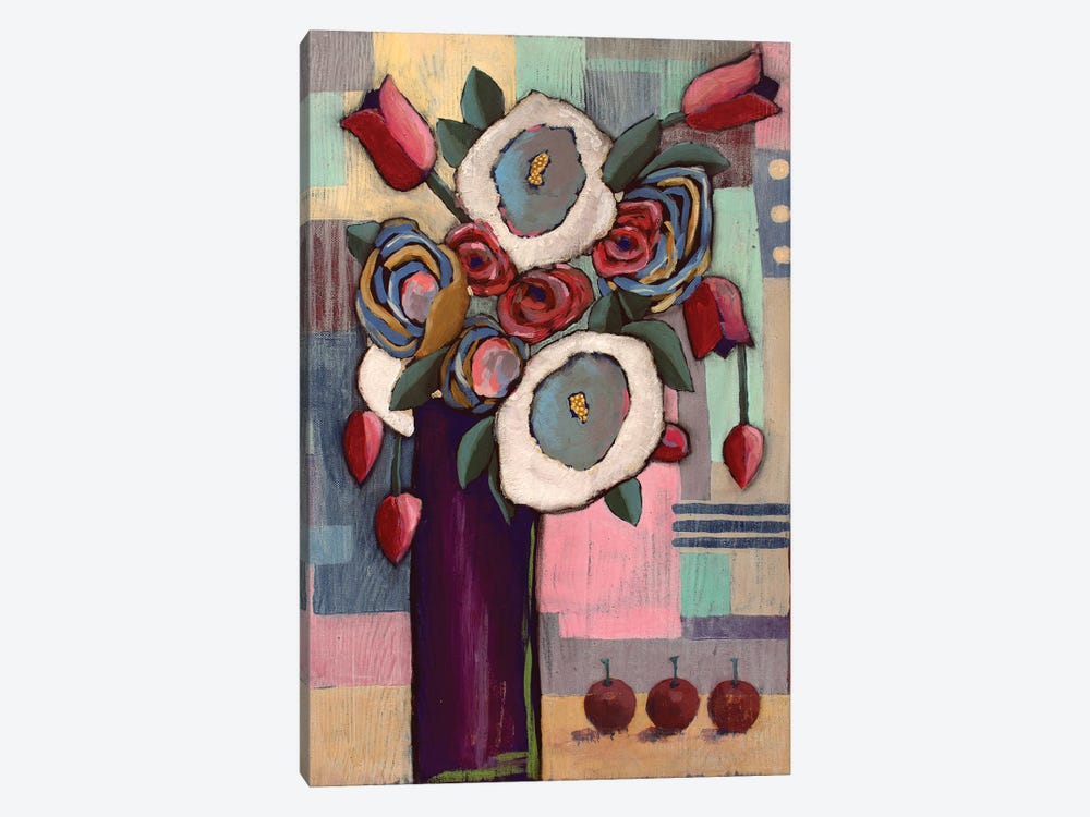 Flowers - XI by David Hinds 1-piece Canvas Print