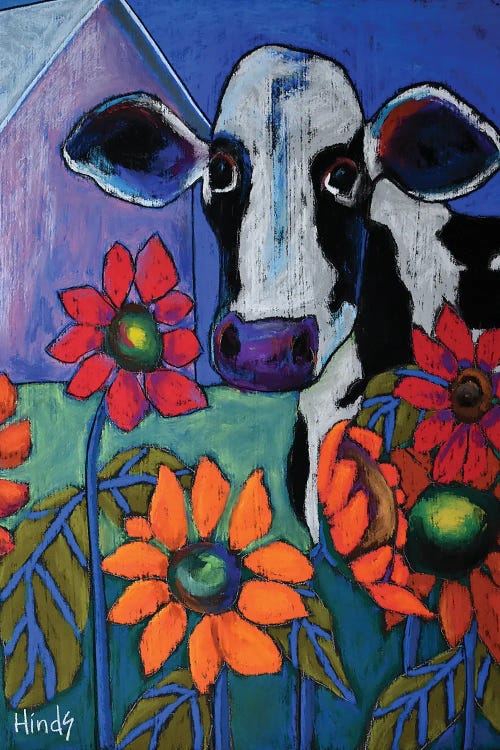 In The Flowers by David Hinds wall art