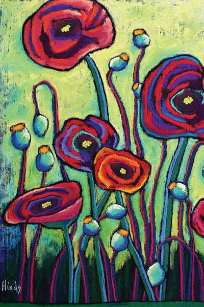 Poppies: Poppies II by David Hinds