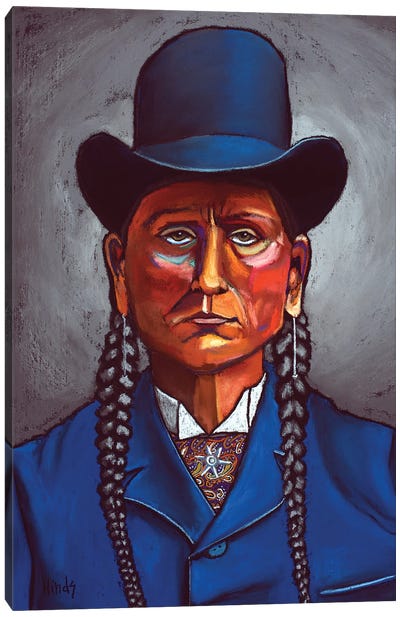 Quanah Parker Canvas Art Print - David Hinds