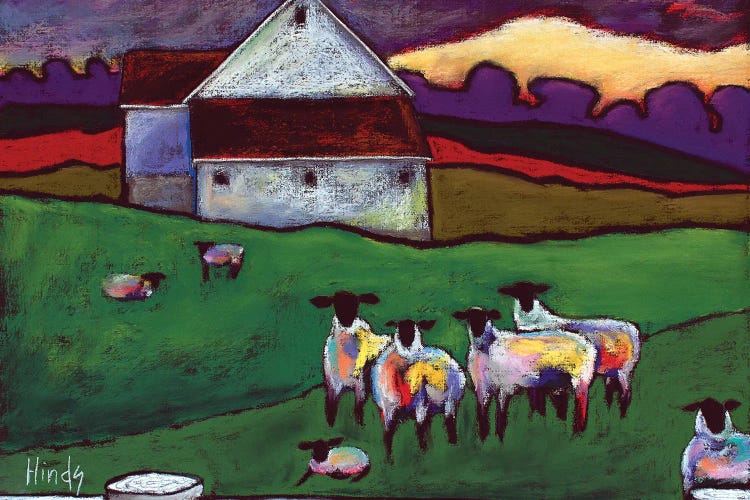 Sheep by David Hinds wall art